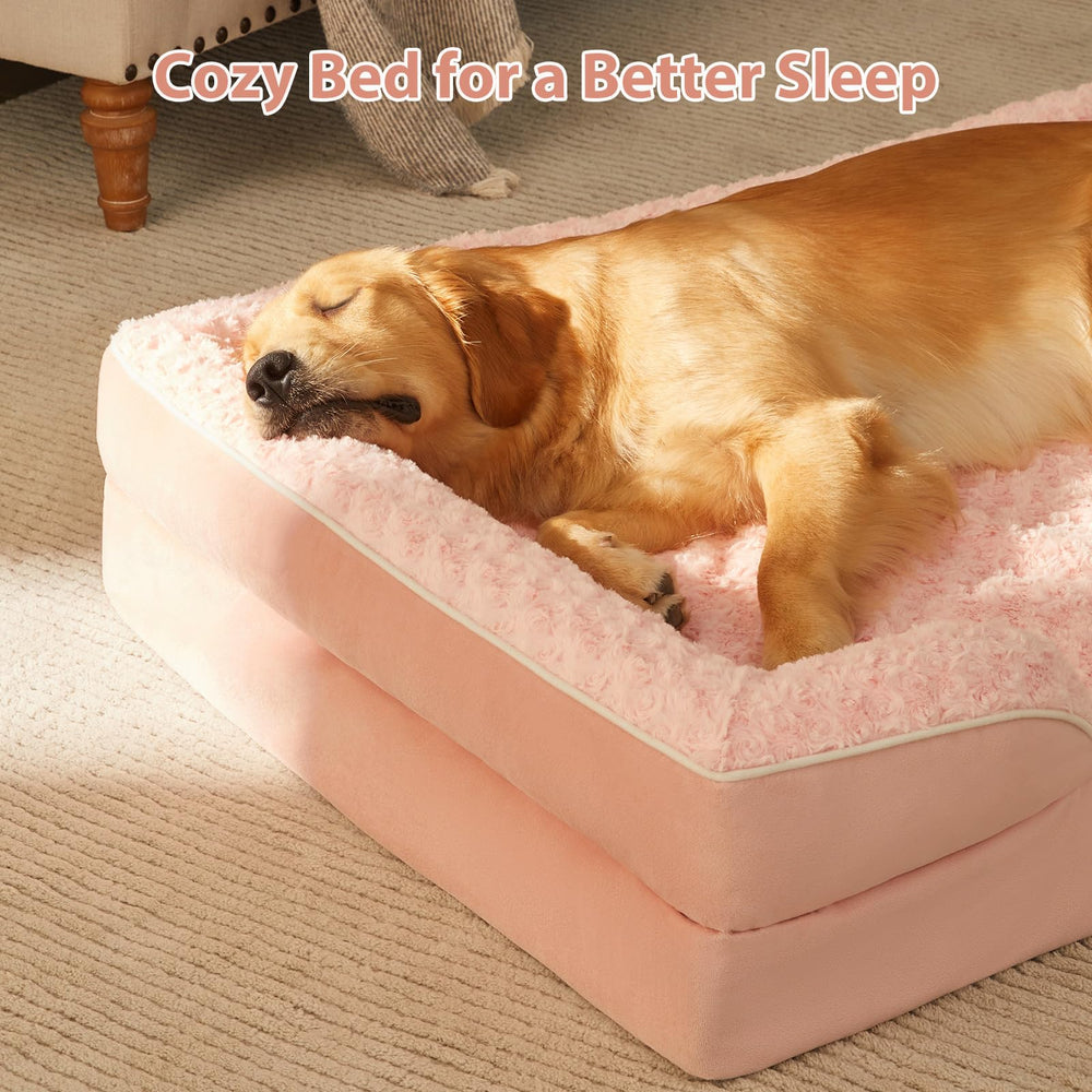 WNPETHOME orthopedic egg-crate foam supports joints and muscles.