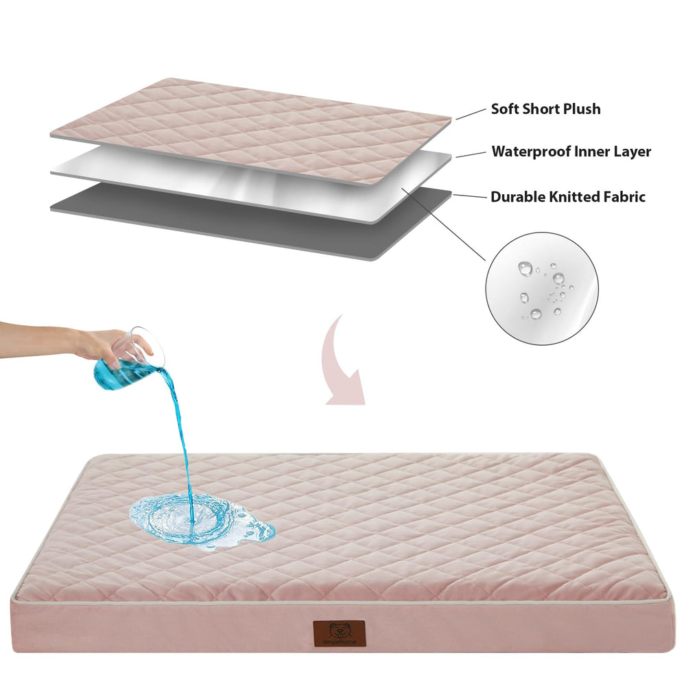 WNPETHOME box contains vacuum-sealed bed ready to expand.