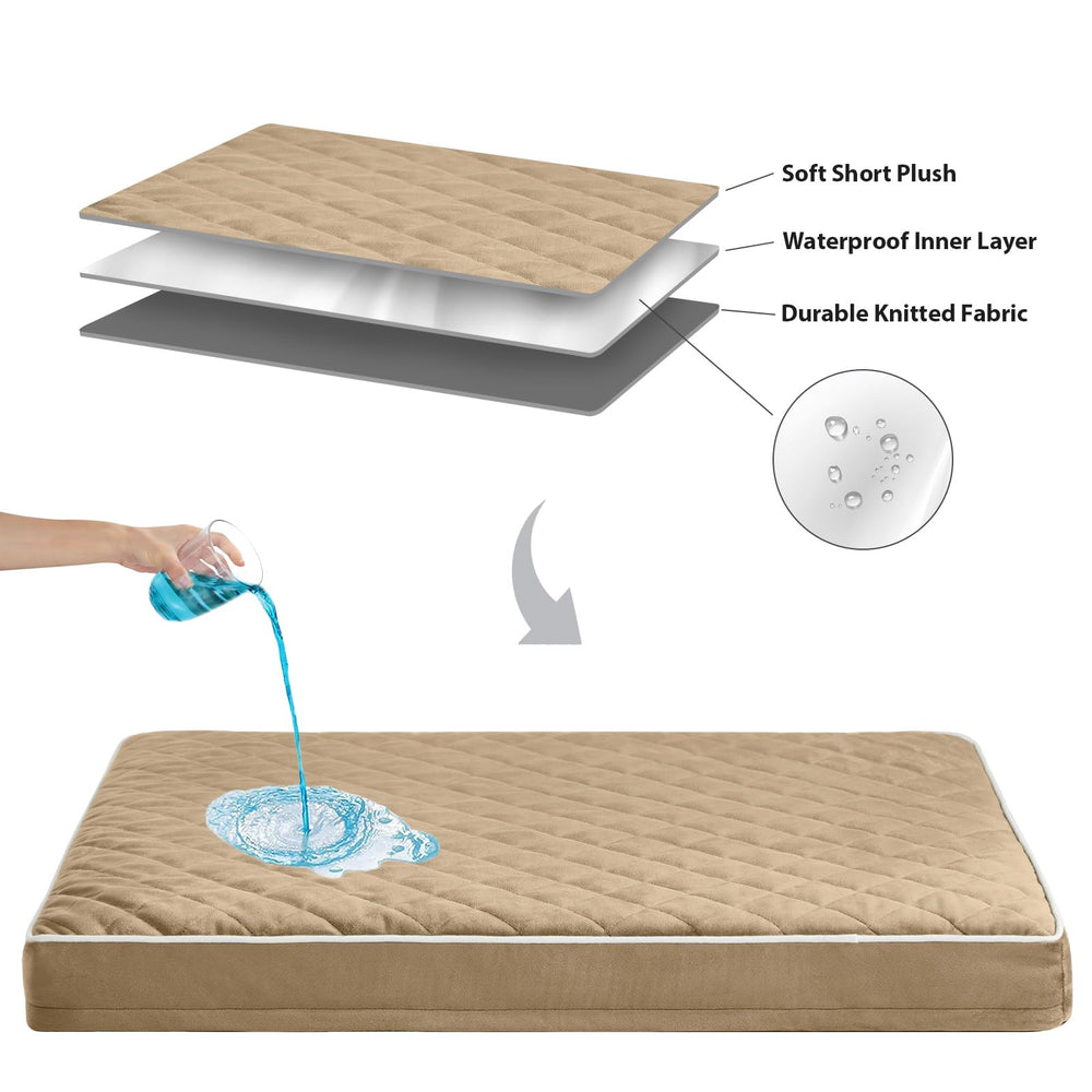 WNPETHOME bed ships vacuum sealed and expands after opening.