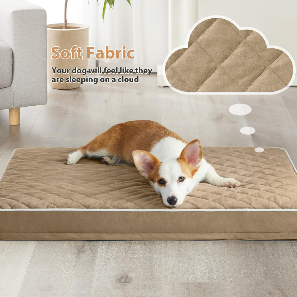 WNPETHOME washable cover with L shaped zipper for easy cleaning.