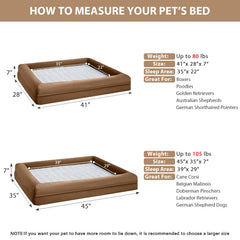Removable waterproof cover with zipper on WNPETHOME XL for easy cleaning.