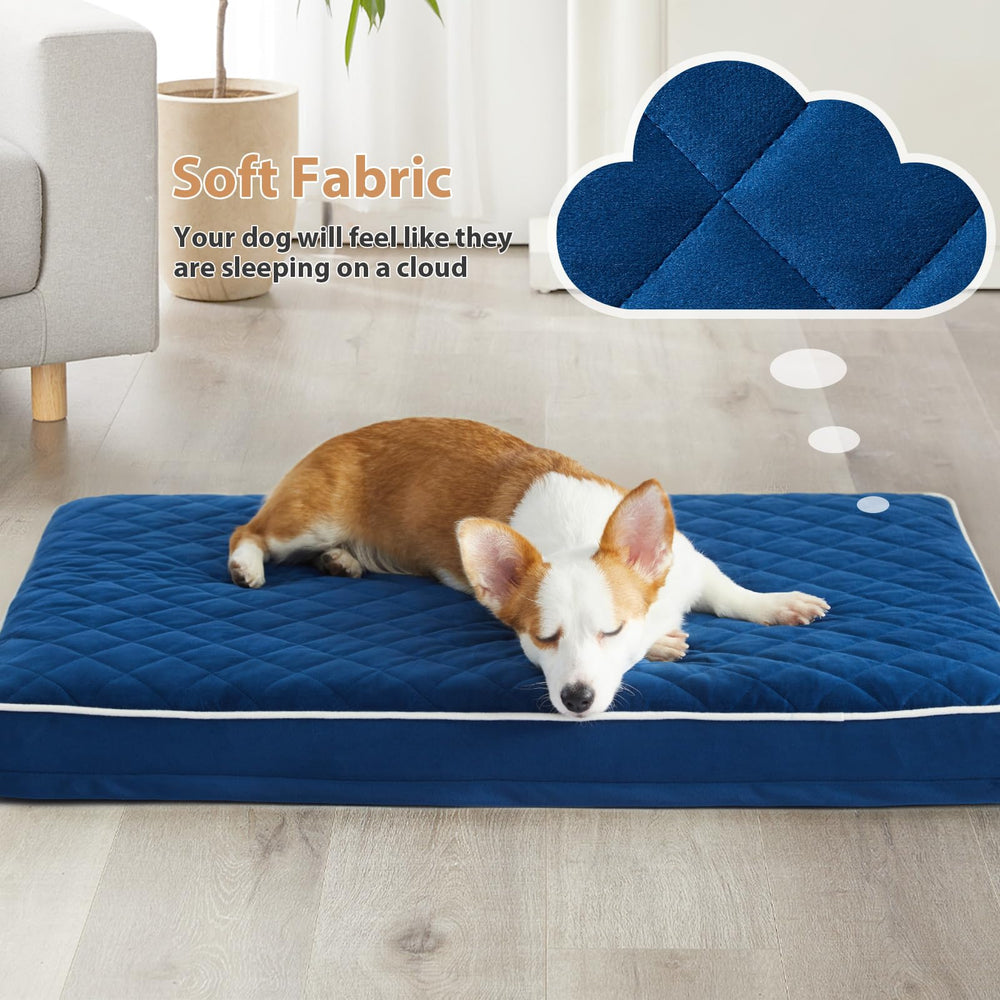 WNPETHOME XXL bed features multi-needle quilting for a premium look and long-lasting durability.