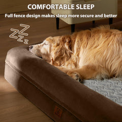 WNPETHOME XXL orthopedic foam supports joints with even weight distribution.