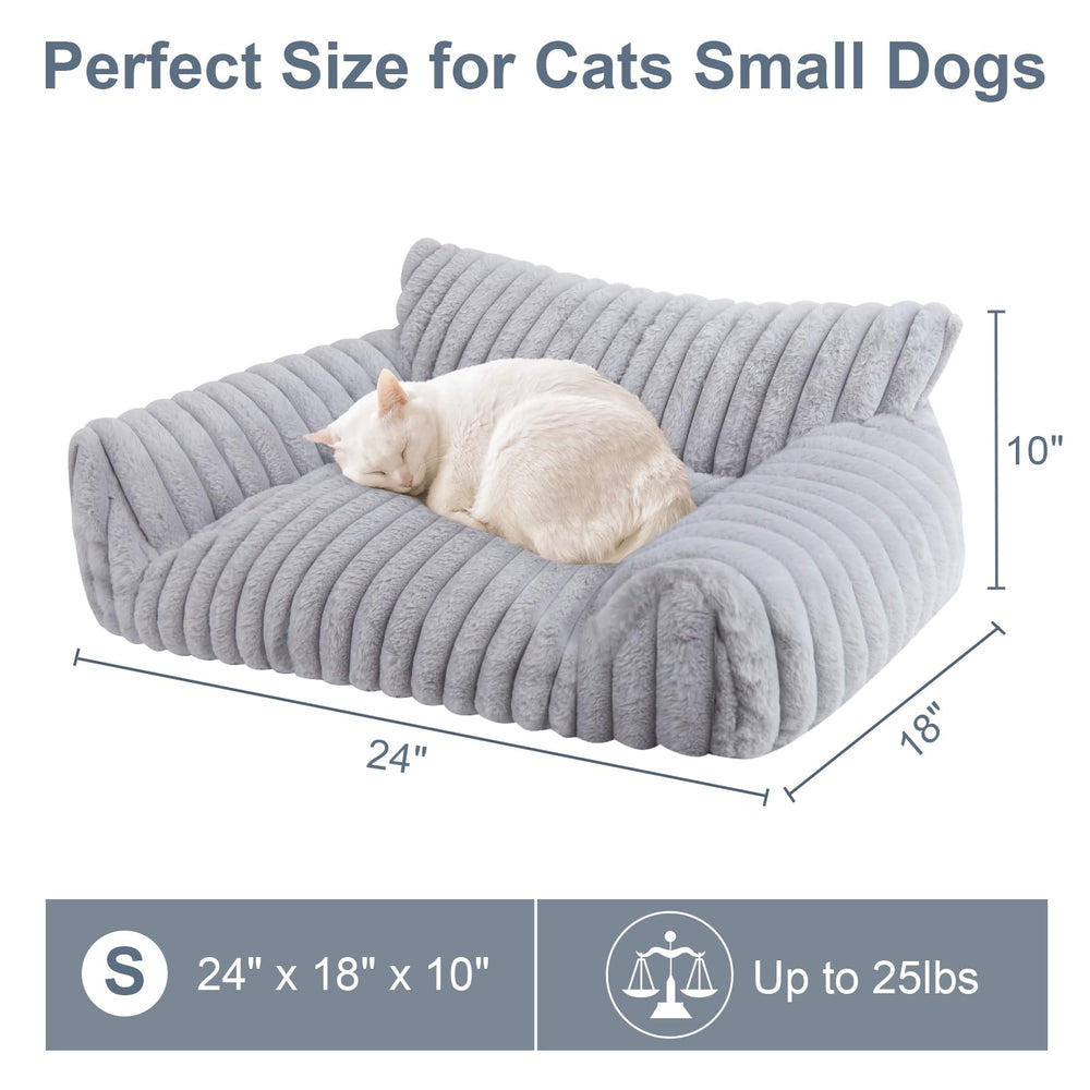 Wn's Day 3-sided bolster supports head and neck for cuddling.