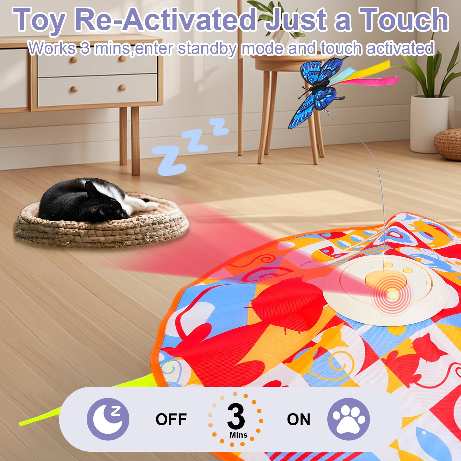 Wn's Day auto-standby mode conserves energy during play