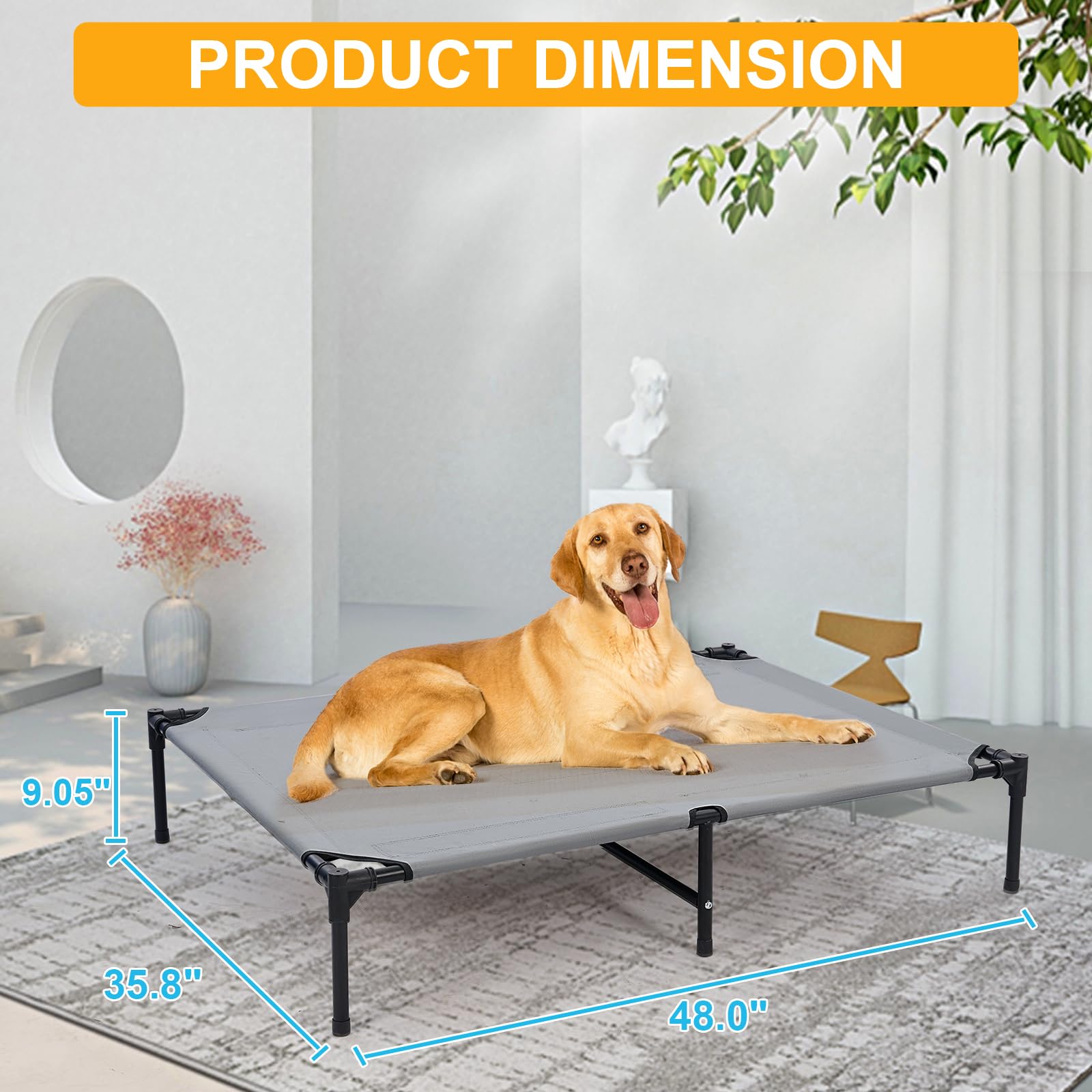 Wn’s Day plush cushion is machine washable for easy cleaning.