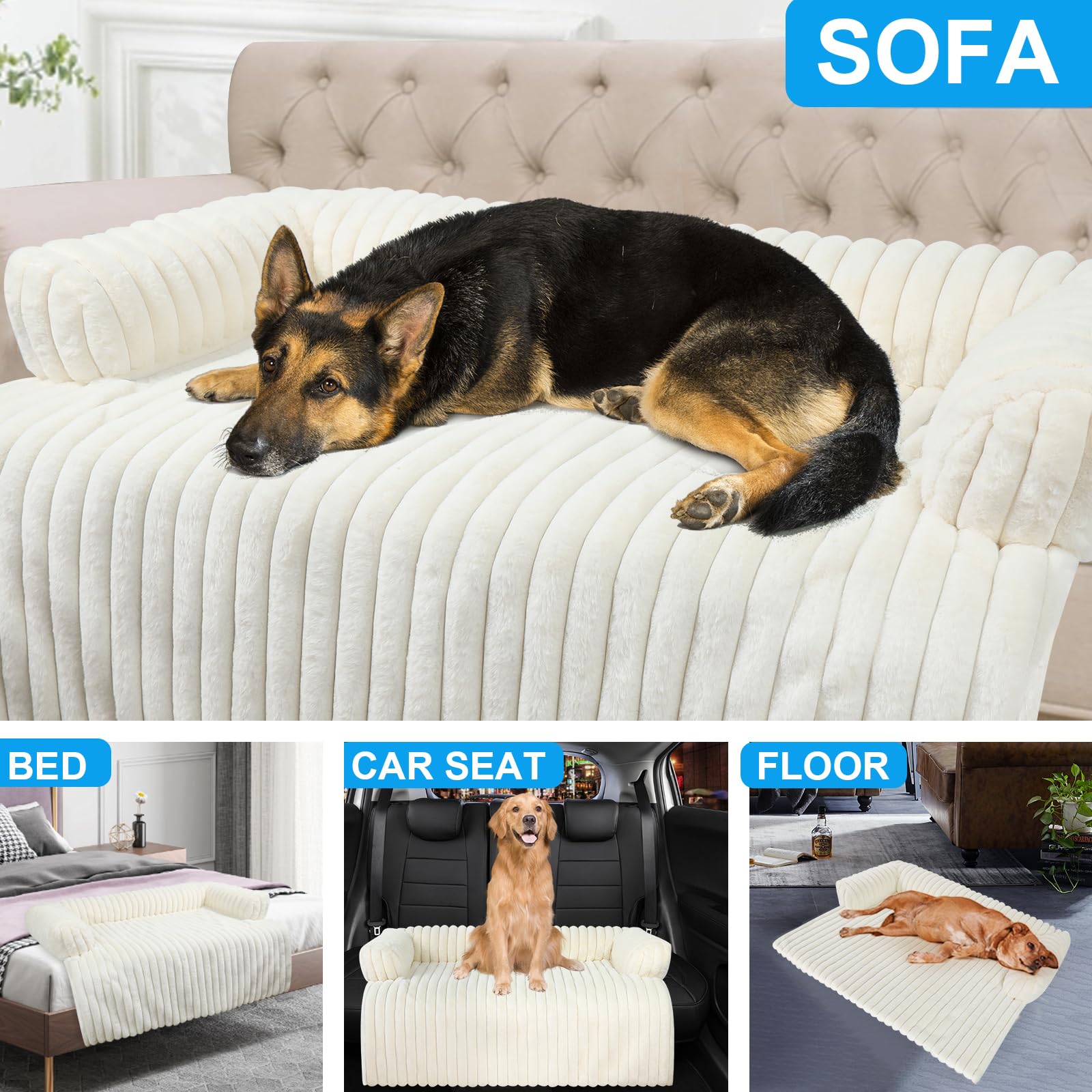Wn's Day pet bed mats for couch offer versatile comfort.