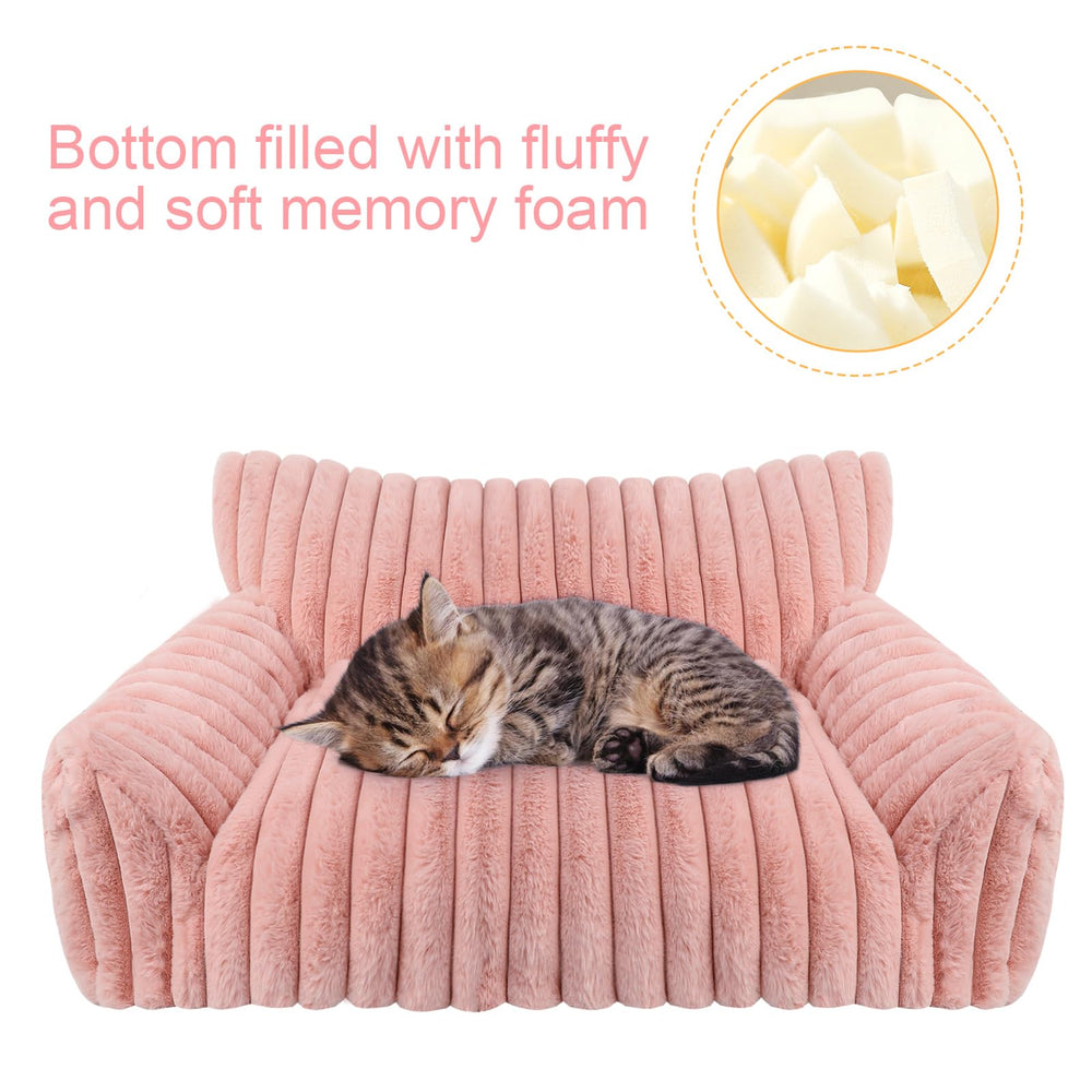 Wn's Day premium corduroy fleece bed delivers luxurious, durable comfort.