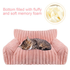 Wn's Day premium corduroy fleece bed delivers luxurious, durable comfort.