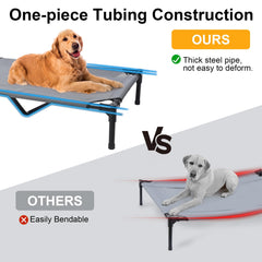 Wn's Day bed frame with six support feet offers sturdy stability.