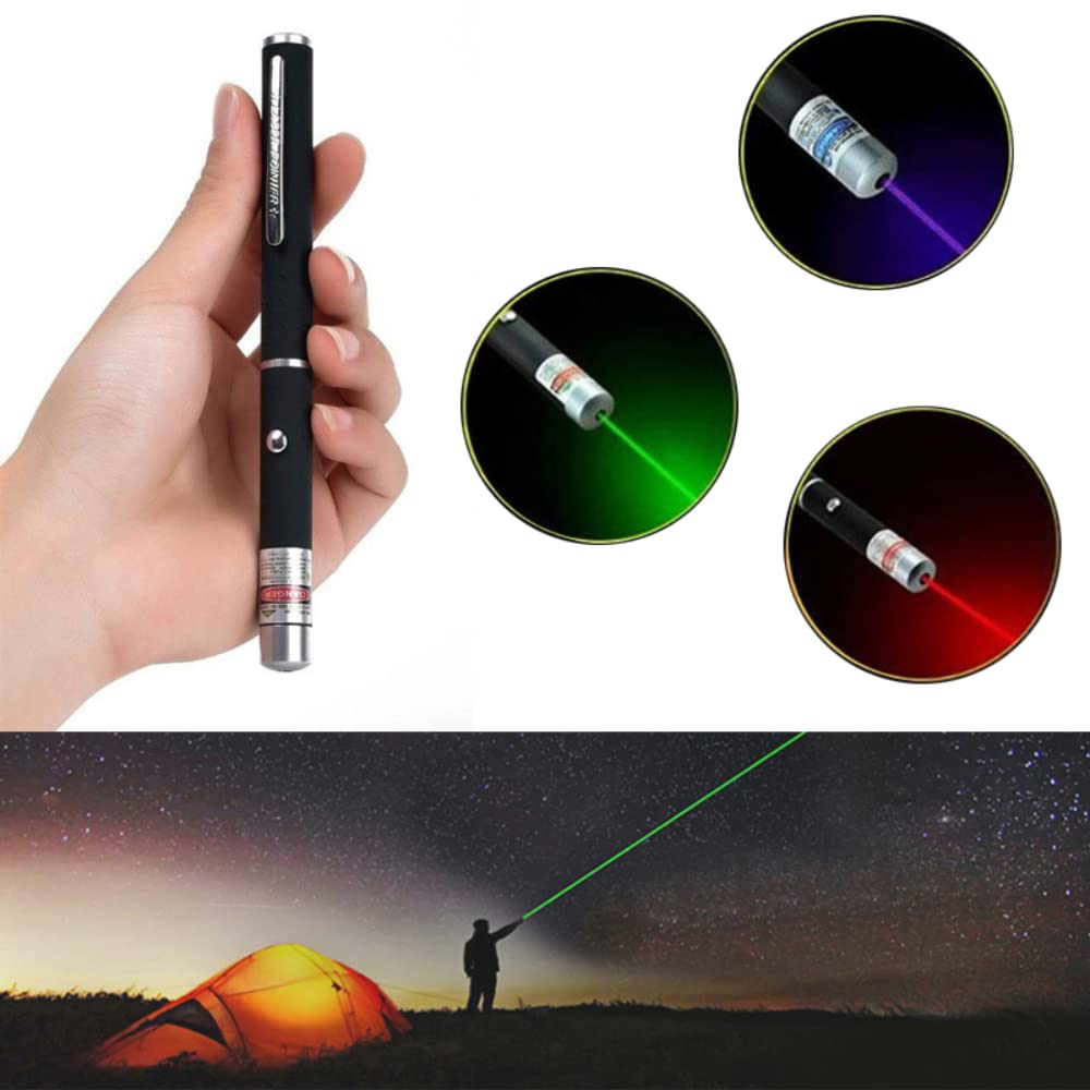 WNZQK metal alloy shell laser pen offers durable, easy-to-grip design.
