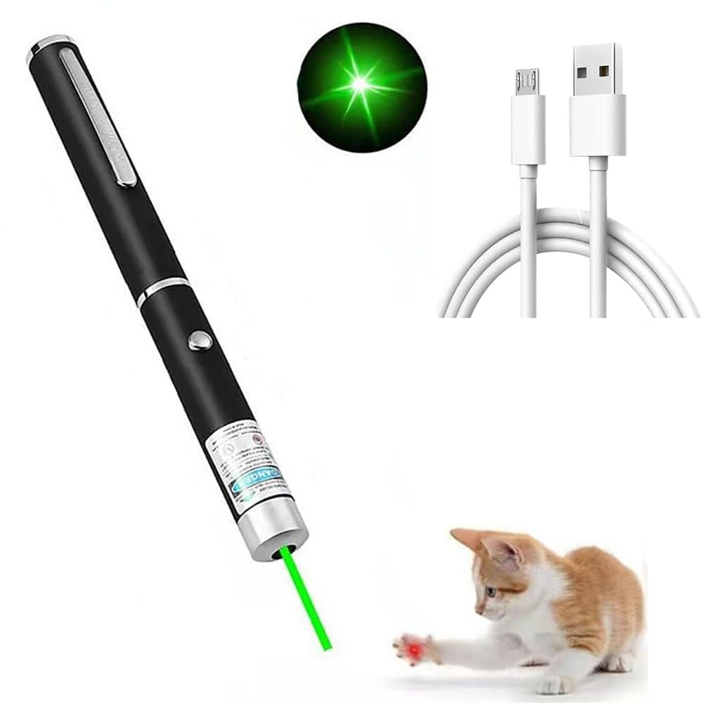 WNZQK red green violet laser light sparks hunting instincts during play.