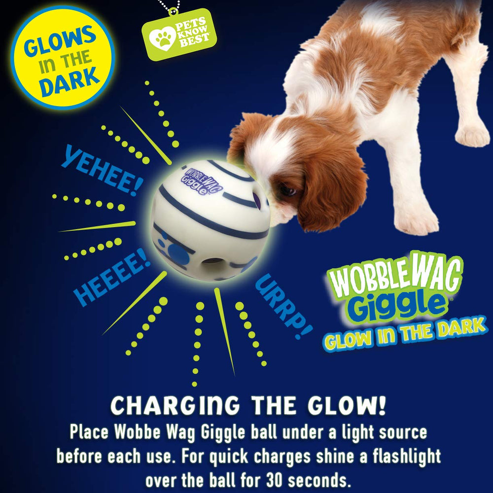 Wobble Wag Giggle Ball phthalate-free vinyl for safe daily play