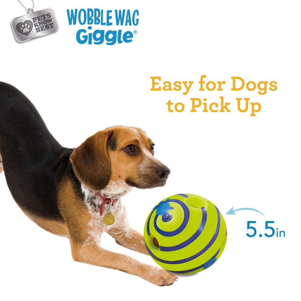 Wobble Wag Giggle Ball 5.5-inch size for versatile use