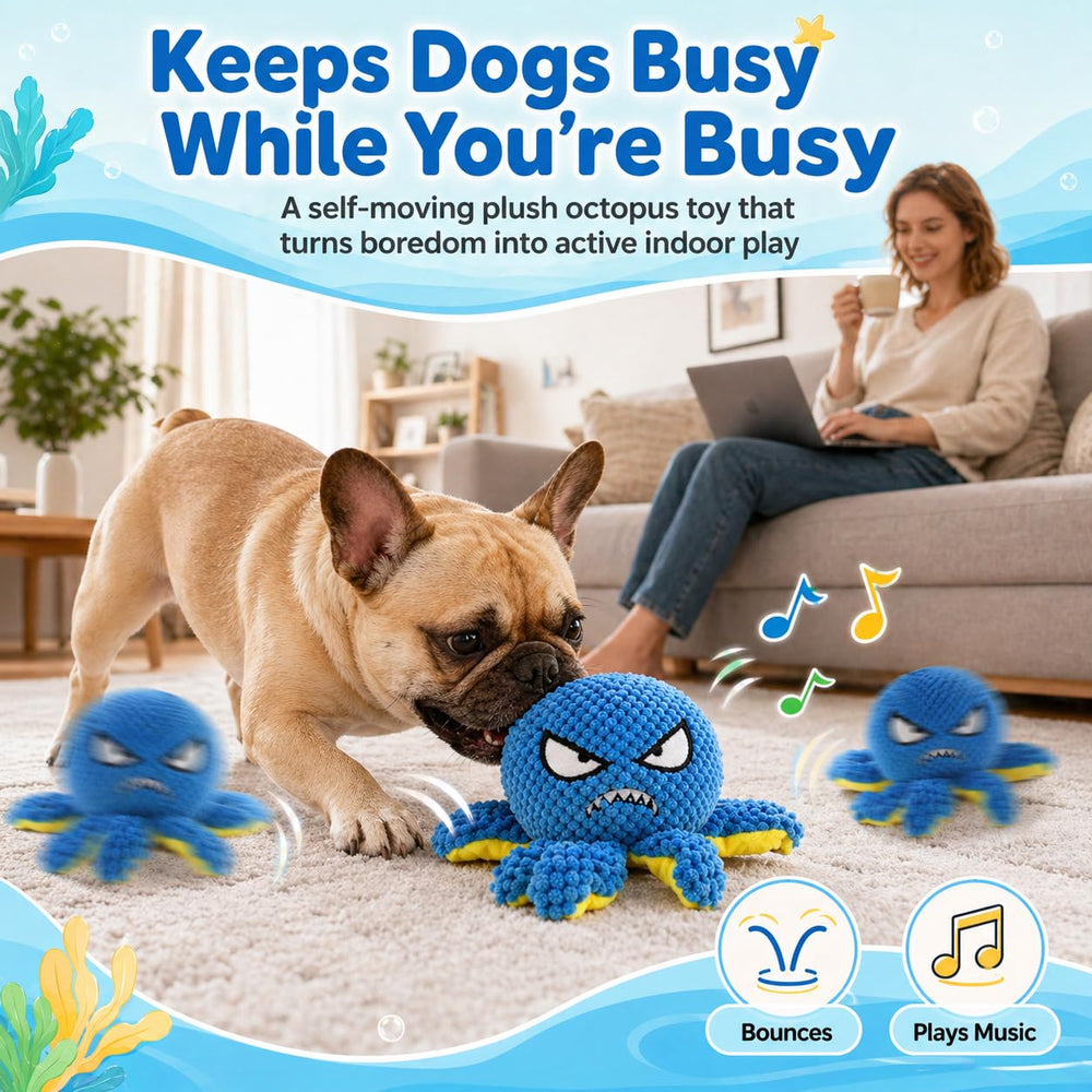 Wofypetny dog toy with remote control offers four playful modes