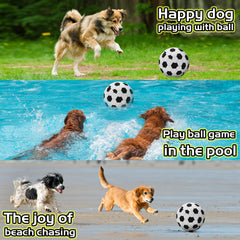 Wofypetny durable tennis-ball rubber core resists punctures for longer play.