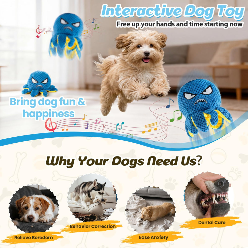 Wofypetny USB rechargeable dog toy for extended play sessions