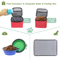 Water-resistant place mat included with the WOLT travel bag