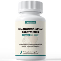 WOMRICH Blood Support bottle for easy dosing.