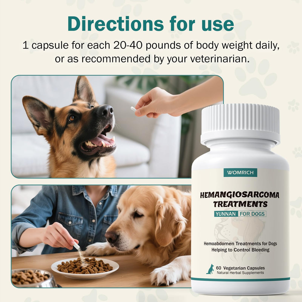 WOMRICH Blood Support highlights capillary health with botanicals.