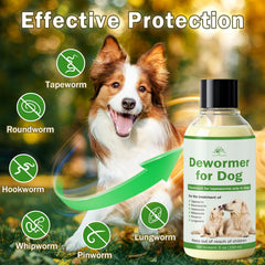 WOMRICH dog dewormer 5ml dropper enables precise dosing at home