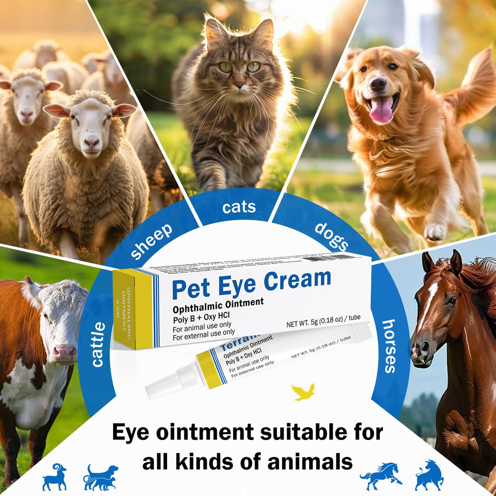 WOMRICH easy-application near the pet eye for simple daily care