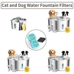 Wonder Creature 7L dog fountain accessories for filtration components.