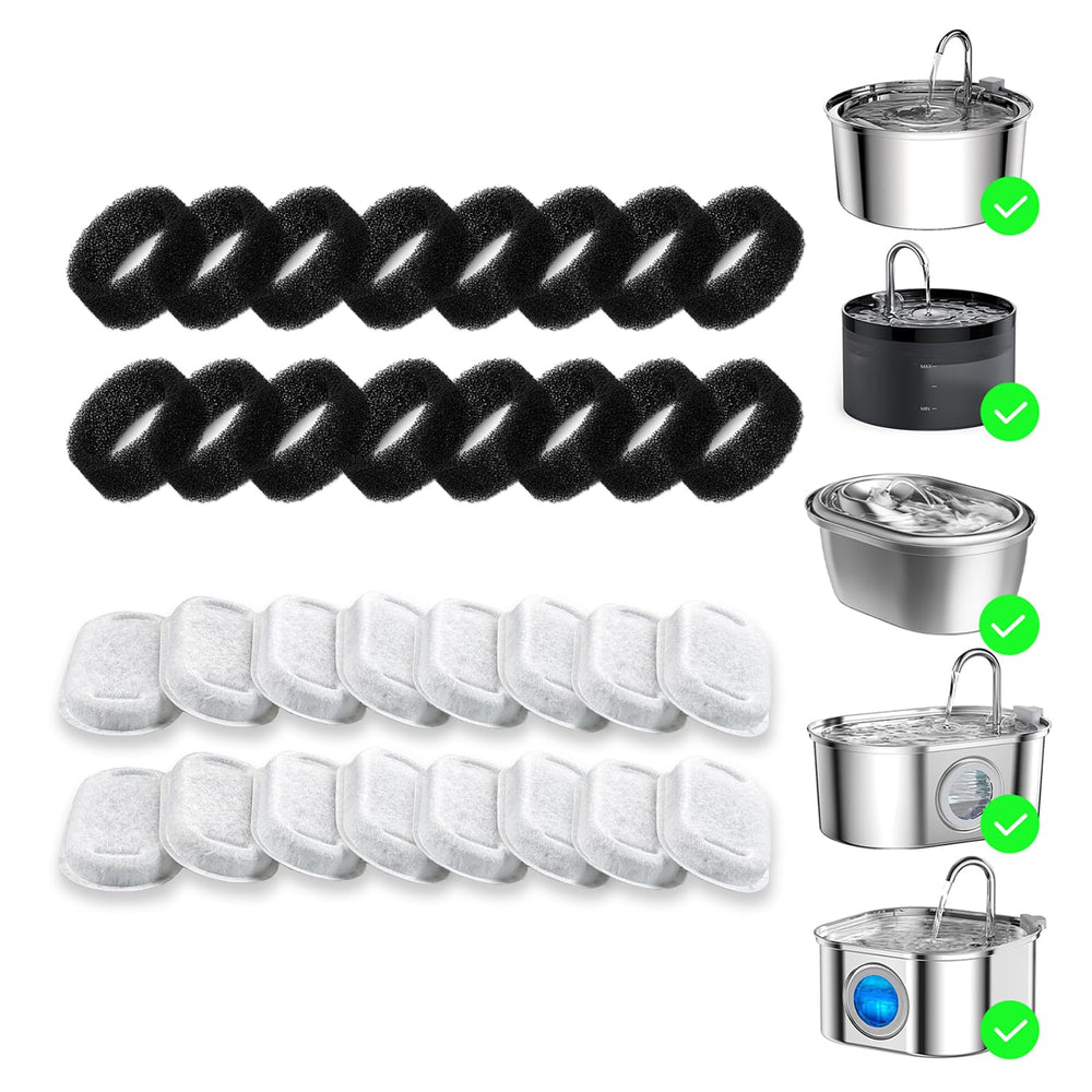 Wonder Creature cat fountain filter 32-pack ready for easy replacement and fresher water.