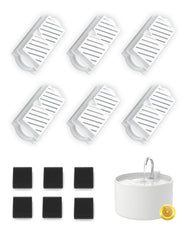 Wonder Creature ceramic fountain filter pack for cleaner cat water