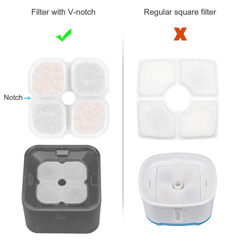 Wonder Creature Crystal Cat Water Fountain easy disassembly for quick cleaning.