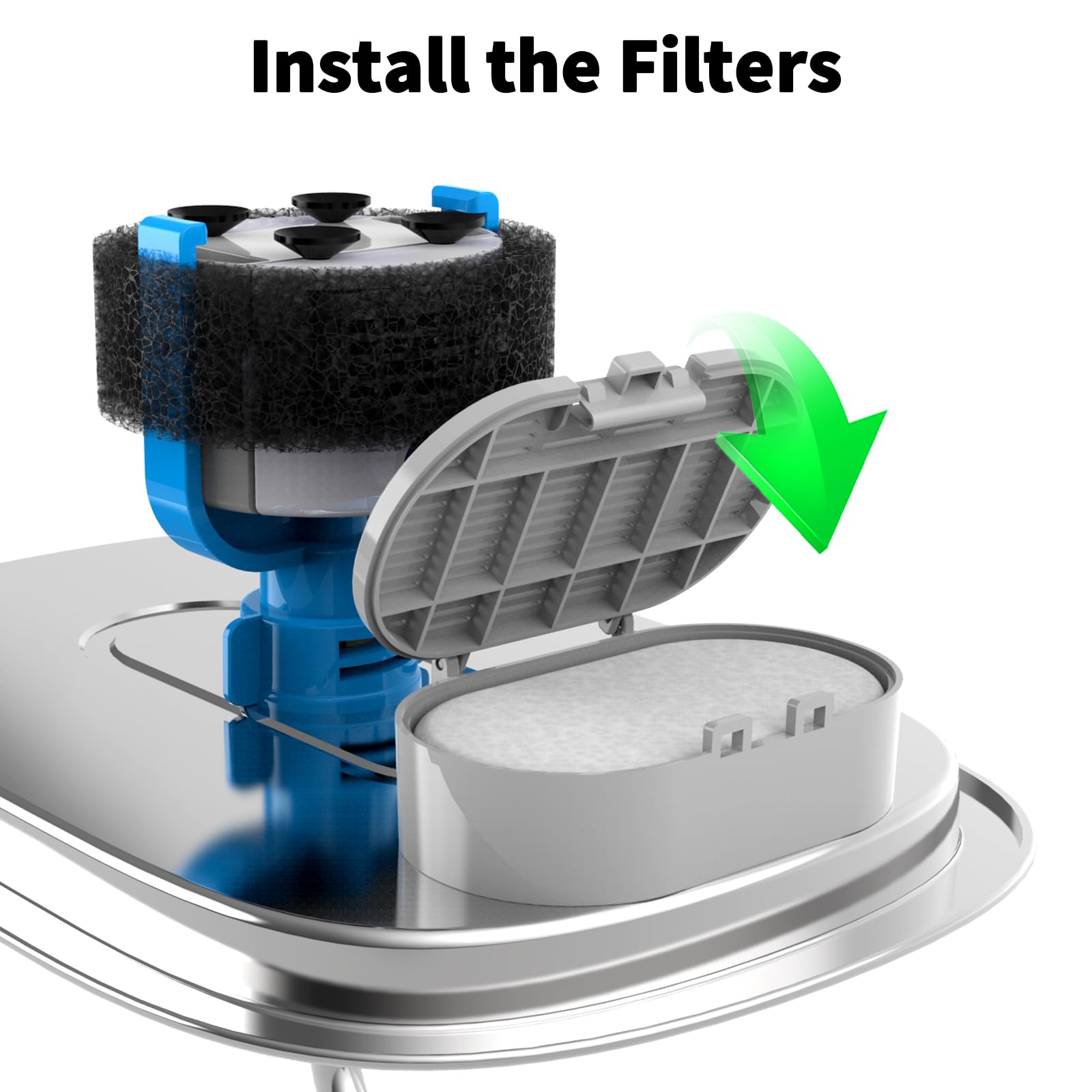 Wonder Creature pre-filter sponge 16-pack extends filter life and performance.
