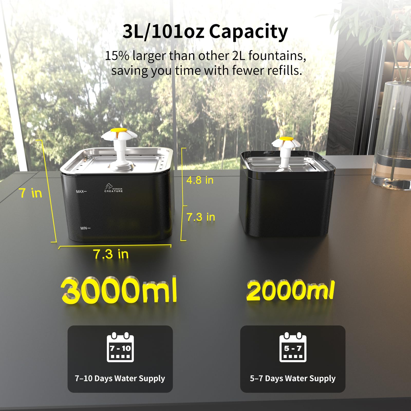Wonder Creature quiet pump under 40dB operates peacefully in a bedroom