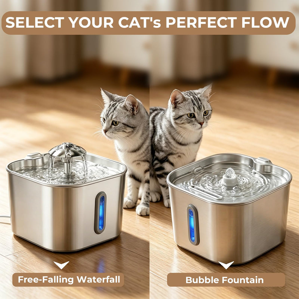 Wonder Creature water level window helps monitor freshness at a glance