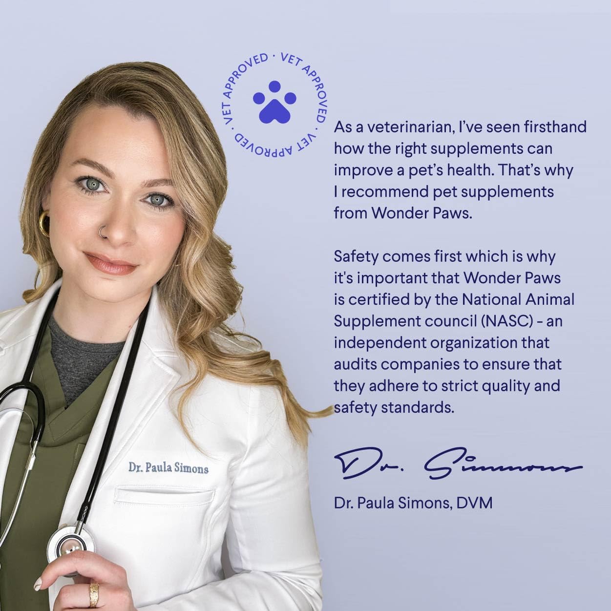 Wonder Paws cat glucosamine liquid drops on food for effortless joint care.