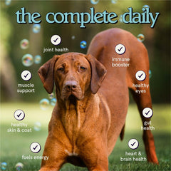 Wonder Paws Daily Scoop glucosamine-chondroitin blend shown for mobility support