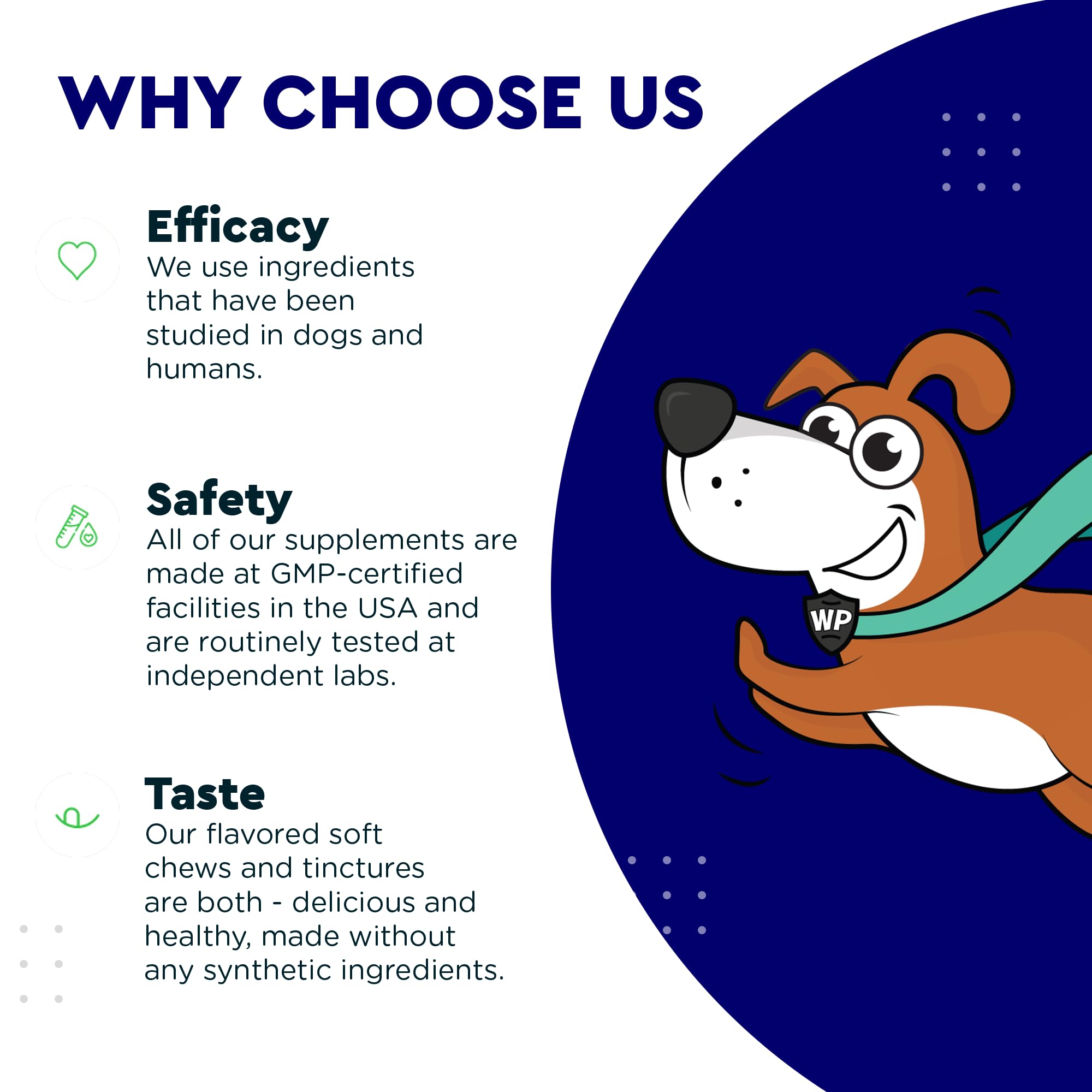 Wonder Paws dental powder made in the USA for trusted sourcing.