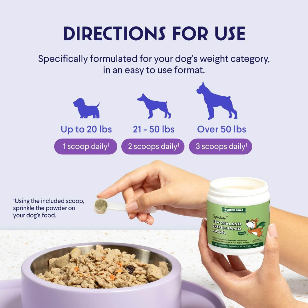 WONDER PAWS NASC-certified logo displayed on packaging