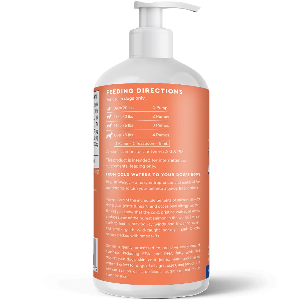 Wonder Paws NASC certified salmon oil for trusted supplement.