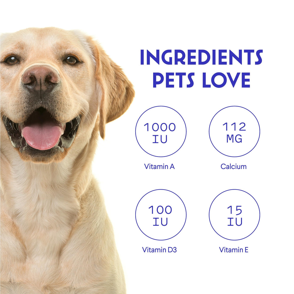 WONDER PAWS packaging scene emphasizing NASC certification and US production