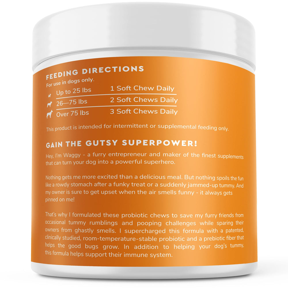 Wonder Paws Probiotics immune-support illustration for active dogs' well-being