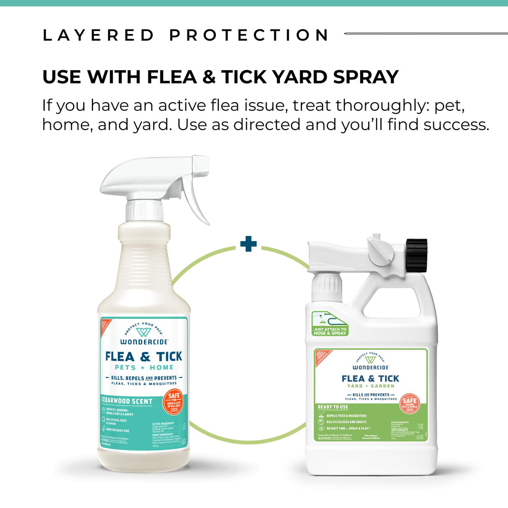 Wondercide USA-made, cruelty-free formula shown for family-safe use