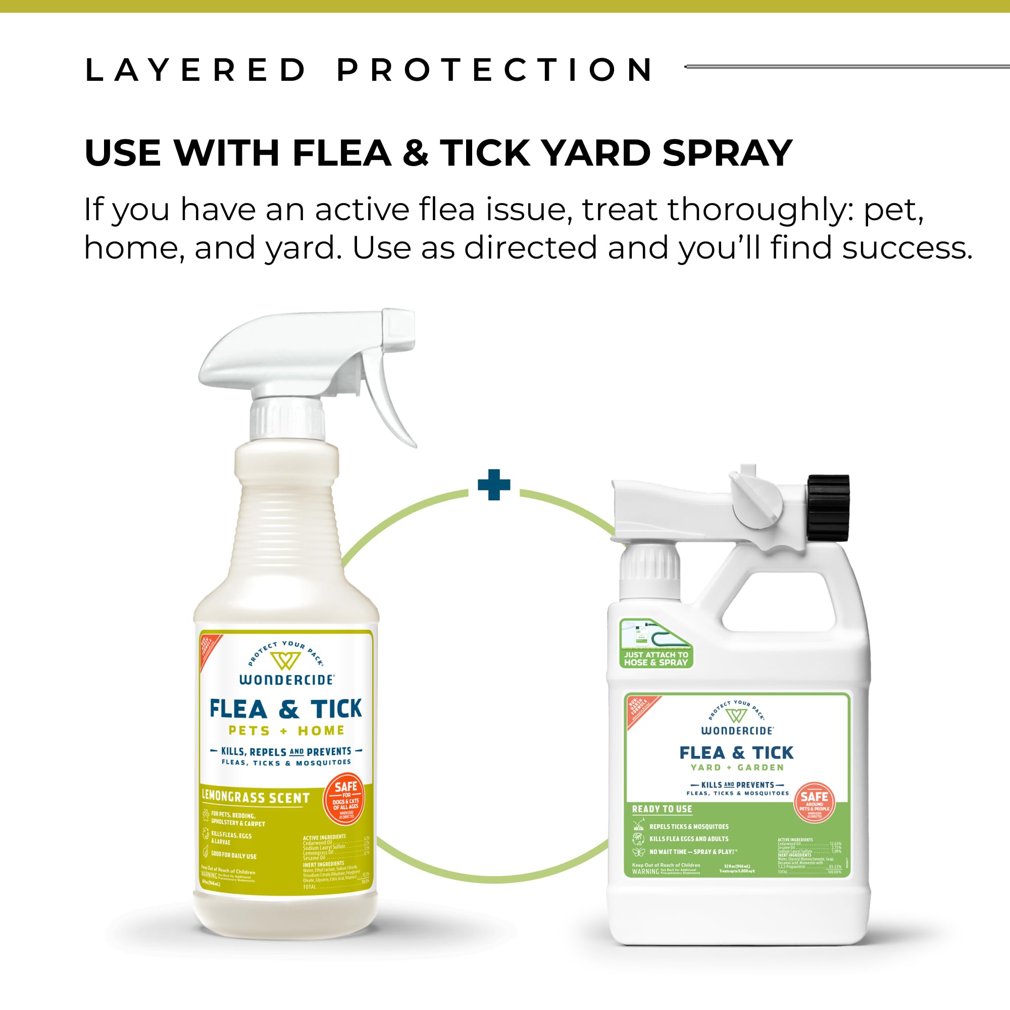 Family-safe Wondercide use around kids and pets.