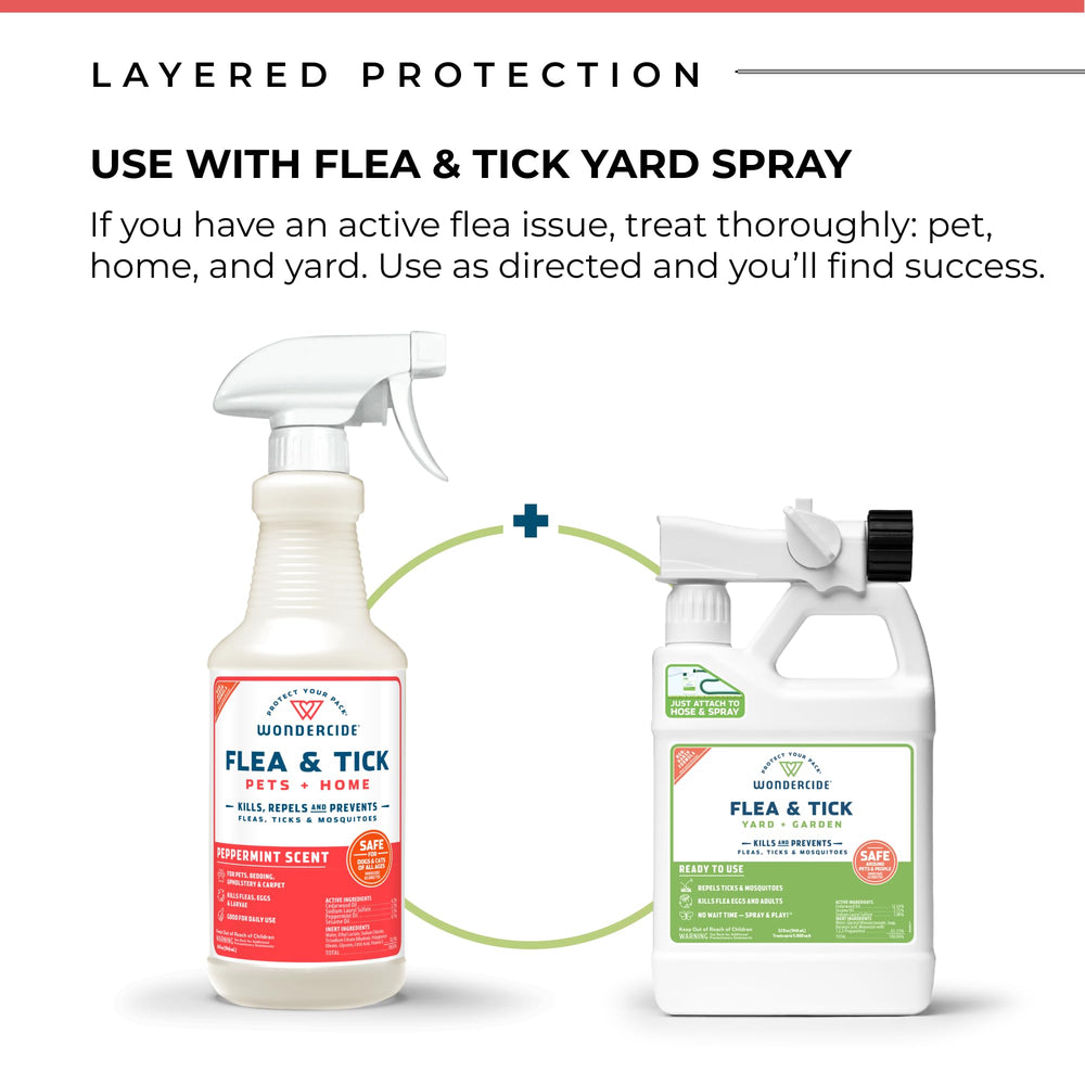 Wondercide use on carpets and furniture to deter pests in the home