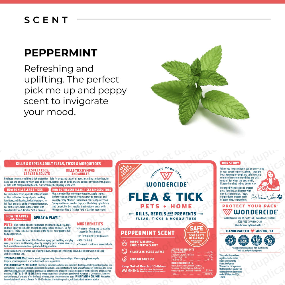Wondercide cruelty-free and USA-made with plant-powered ingredients