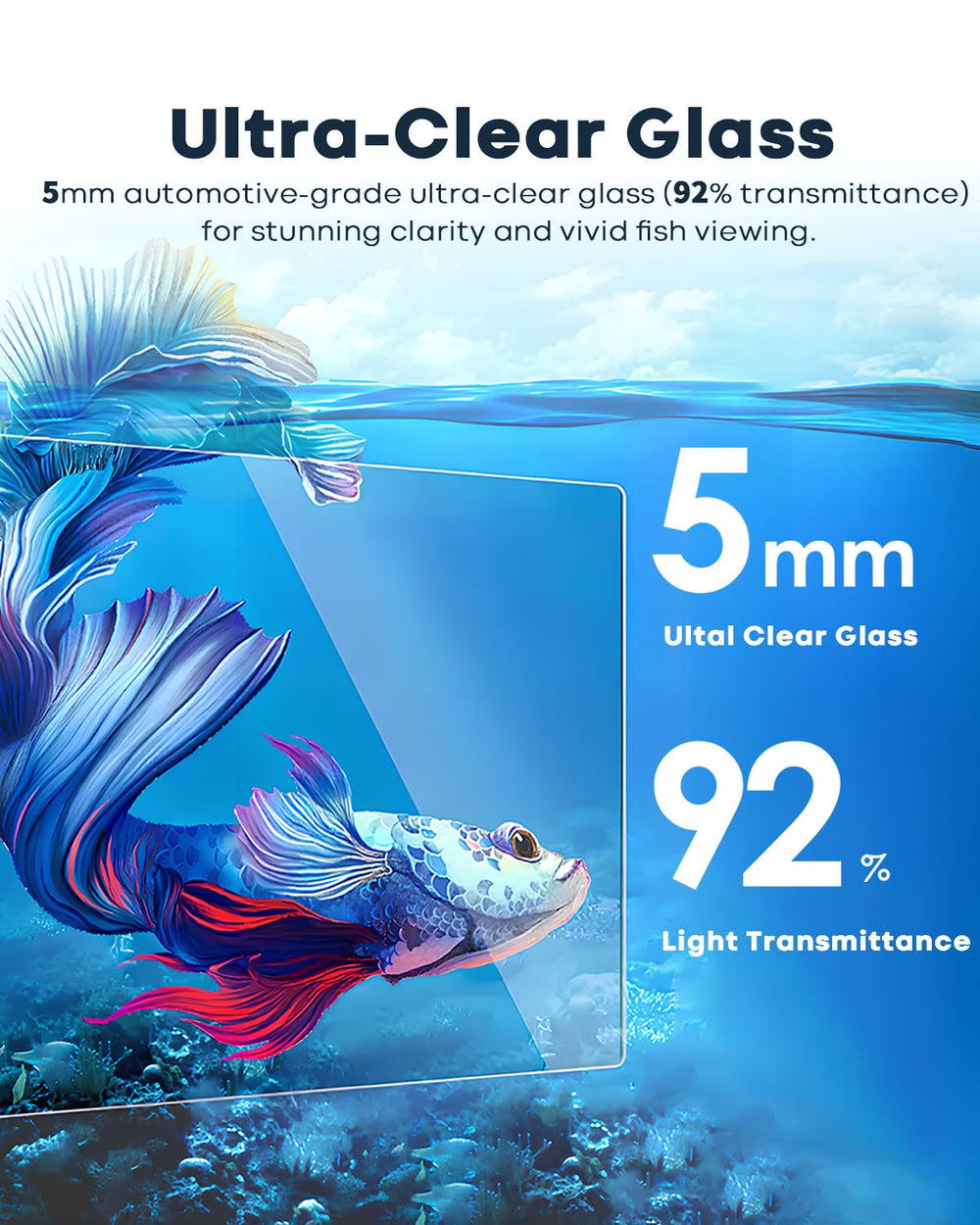 Wonderfactory integrated heater for stable warmth in tropical fish setups