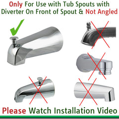 Wondurdog brush with on/off switch controls water flow.