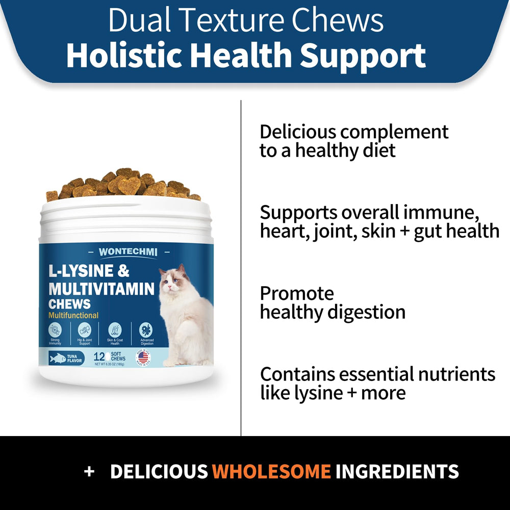 WONTECHMI immune-boost emphasis for stronger feline defenses.