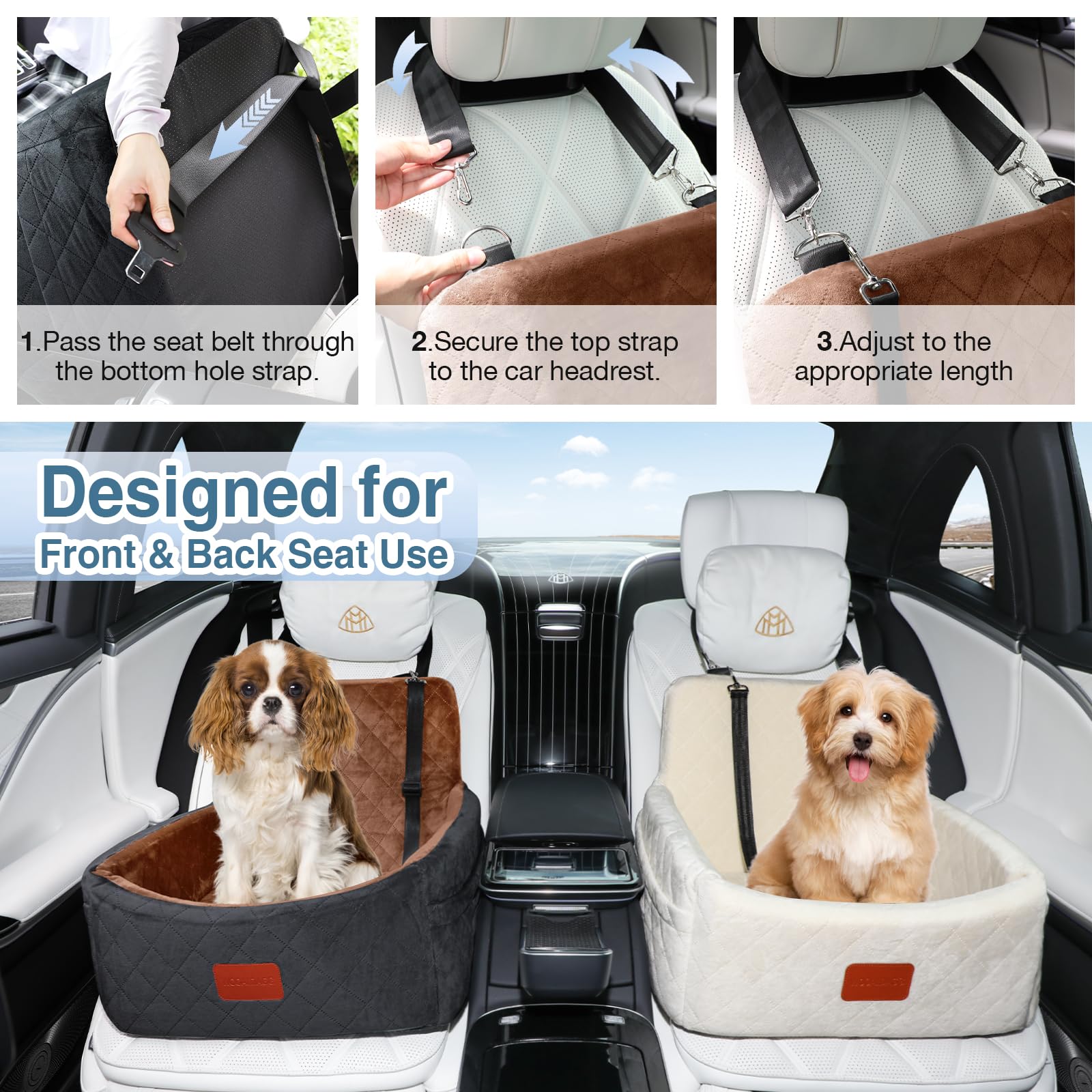 Wooaidagg safety tethers help secure small dogs safely