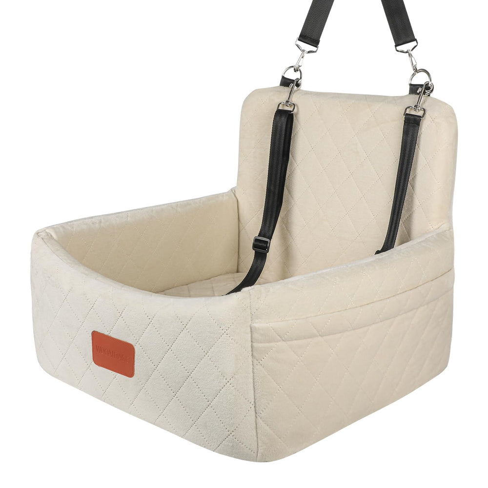 Wooaidagg dog car seat under 30 lbs for secure travel