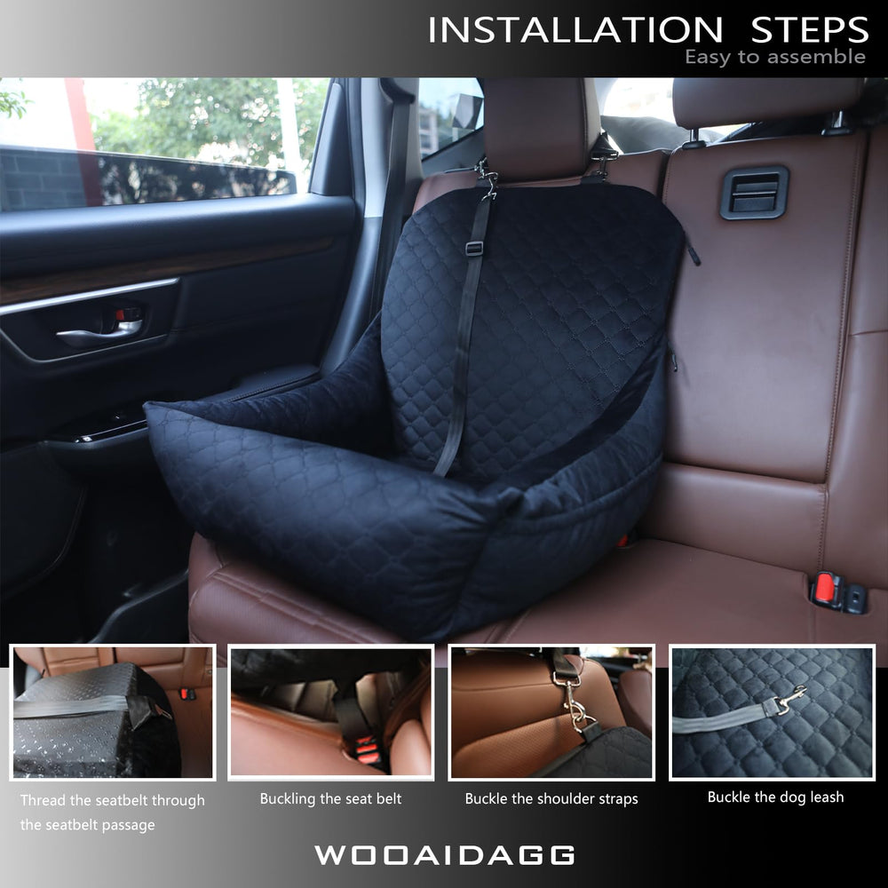 Wooaidagg fits front or rear seats for versatile car use
